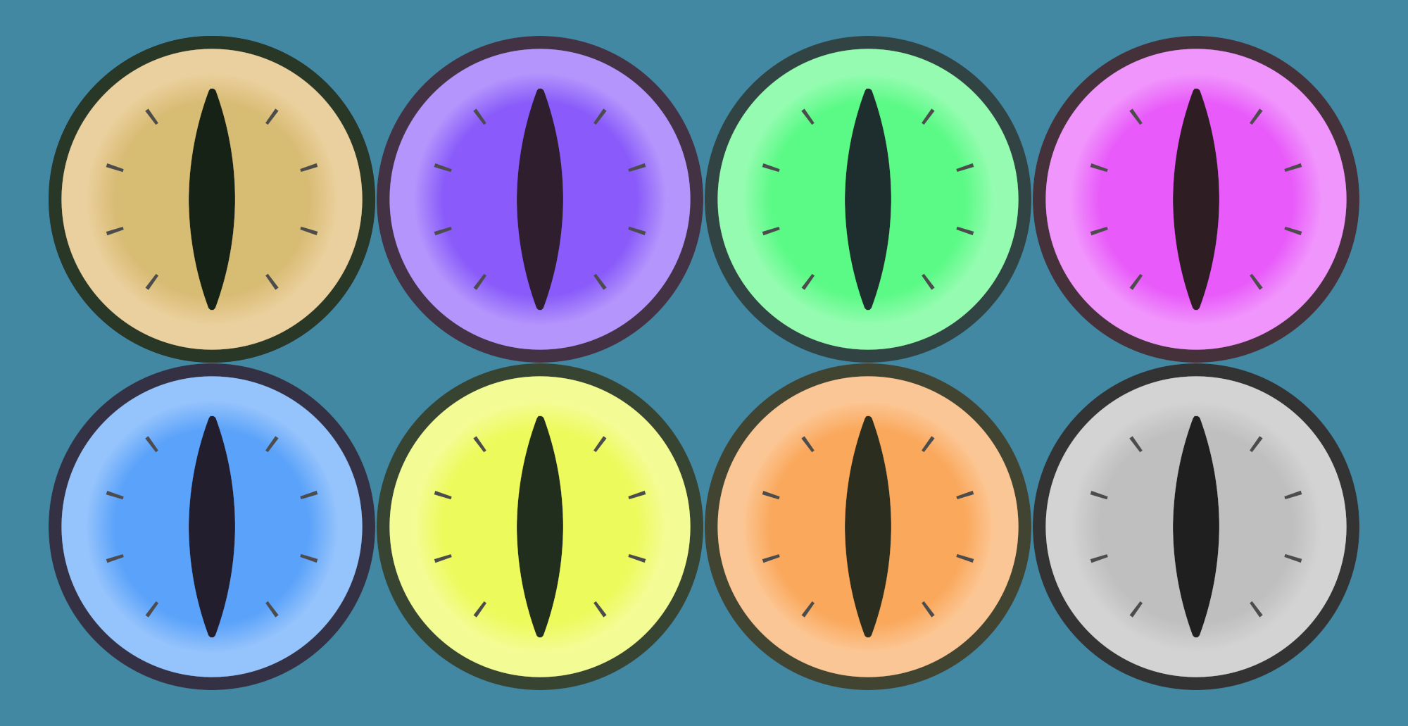 CCC logos with different color